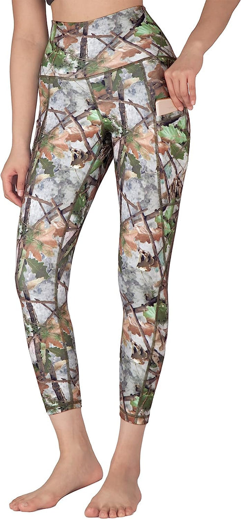 Women High Waisted Stretchy Leggings with Pockets Buttery Soft Workout Yoga Pants